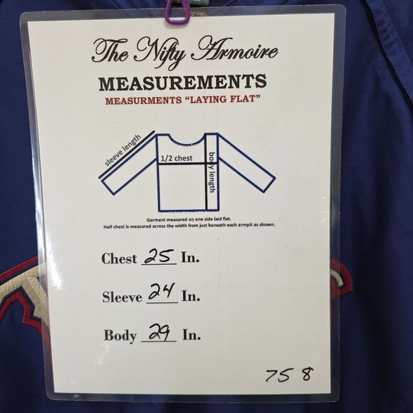 Majestic Texas Rangers Pullover Windbreaker Cool Base L Embroidered Logo Basebal - Picture 13 of 15